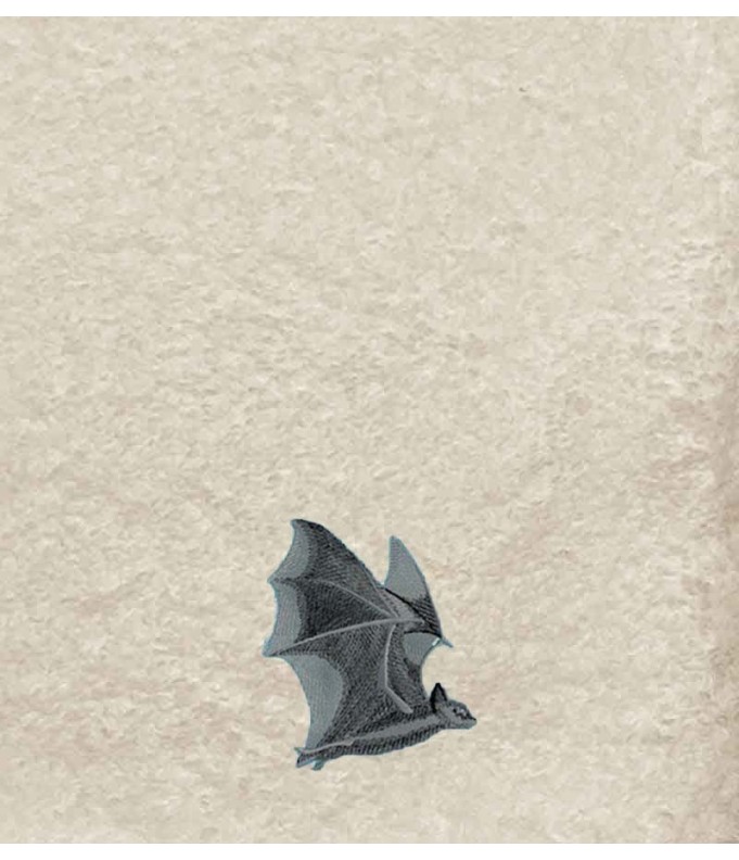 Drap de Bain Chauve souris Personnalisé 70X140