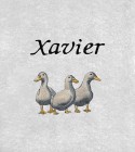 Drap de Bain les 3 canards Personnalisé