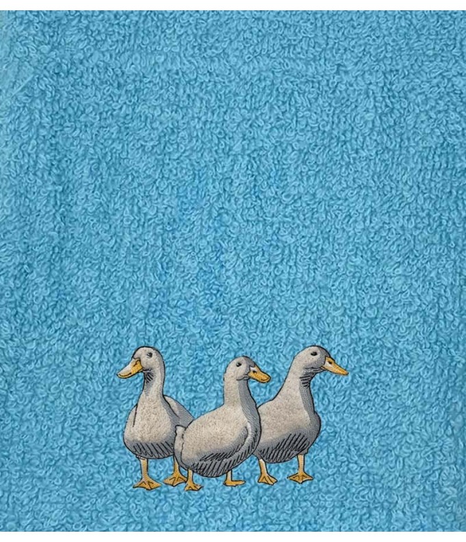Drap de Bain les 3 canards Personnalisé