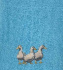 Drap de Bain les 3 canards Personnalisé