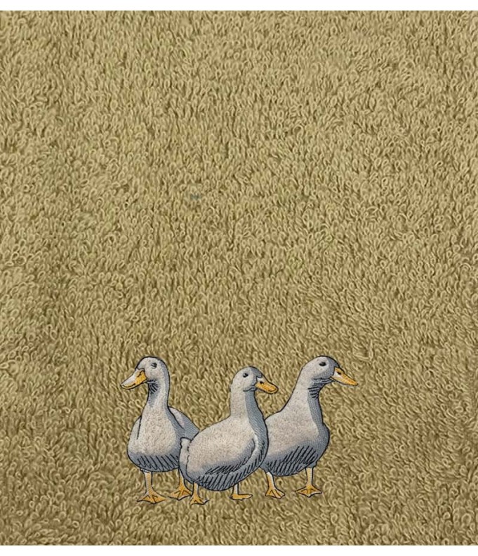 Drap de Bain les 3 canards Personnalisé