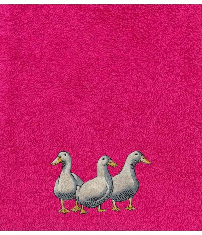 Drap de Bain les 3 canards Personnalisé