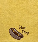 Drap de Bain Hot Dog Personnalisé