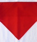 Foulard rouge Croix Occitanne 2 Brodé