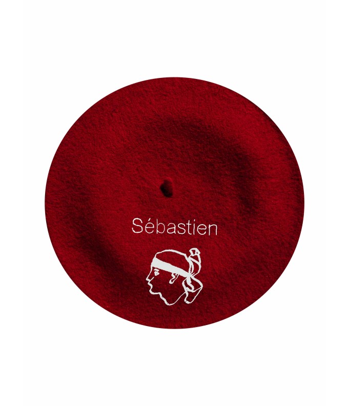 Béret tête de Maure  personnalisé