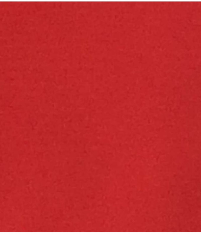 Foulard rouge Croix Camarguaise brodé personnalisé