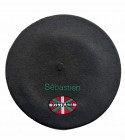 Béret Euskadi noir  personnalisé