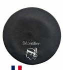 Béret tête de Maure fabriqué à Bayonne et  personnalisé à Osses