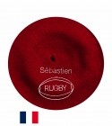 Béret Rugby fabriqué à Bayonne et personnalisé à Osses personnalisé