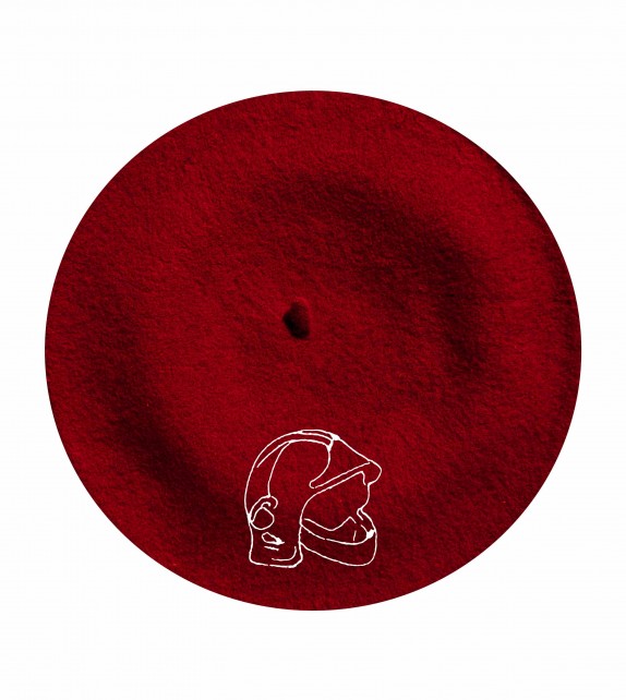 Béret casque de pompier fabriqué à Bayonne