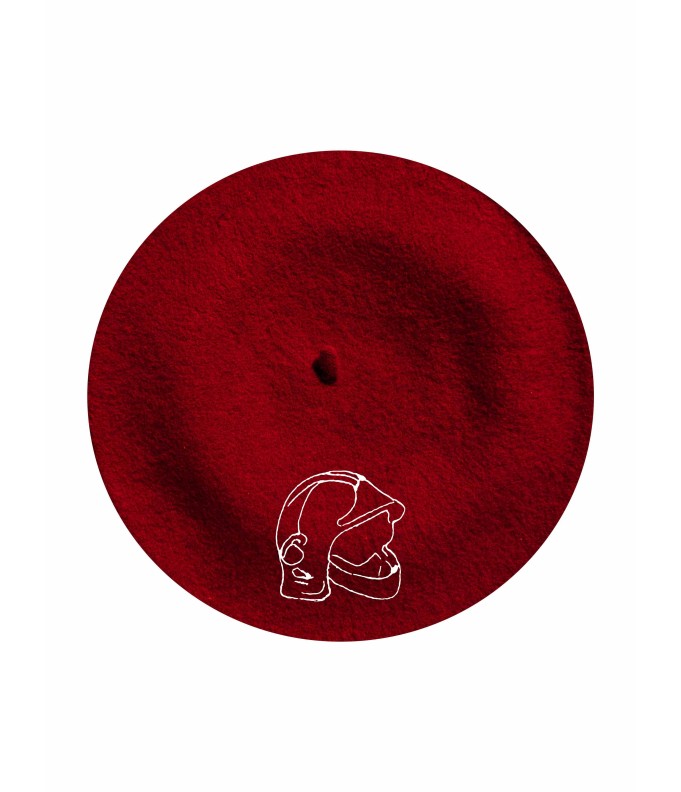 Béret casque de pompier fabriqué à Bayonne