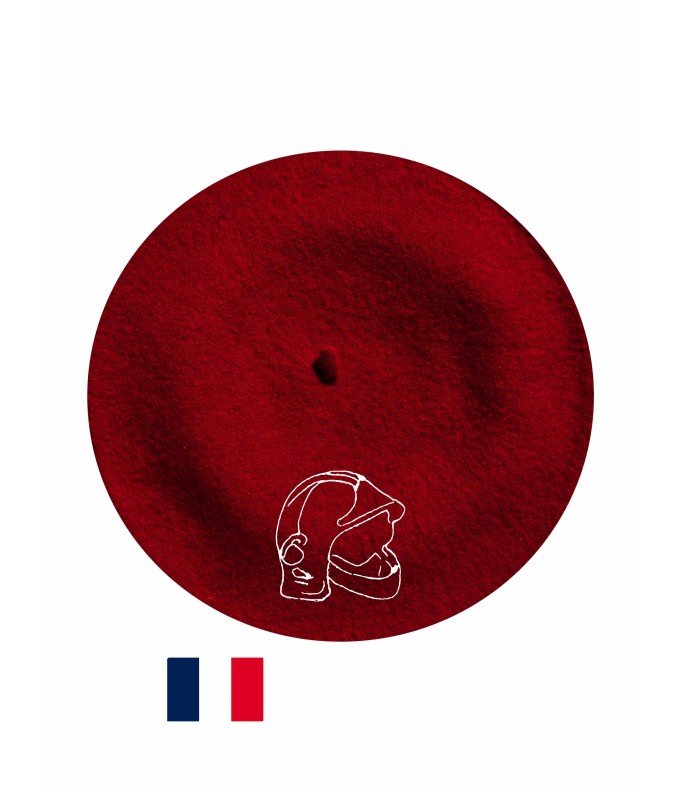 Béret casque de pompier fabriqué à Bayonne