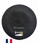Béret Charpentier fabriqué à Bayonne et personnalisé à Osses