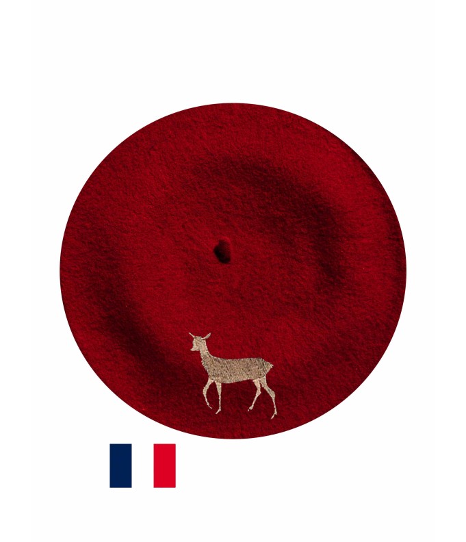 Béret Chevreuil fabriqué à Bayonne et...