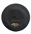 Béret sanglier 4  personnalisé