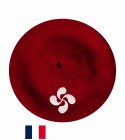 Béret Croix Basque fabriqué à Bayonne