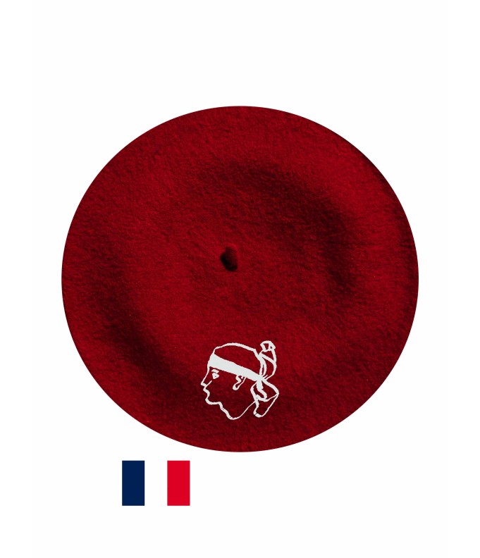 Béret Tête de Maure fabriqué à Bayonne