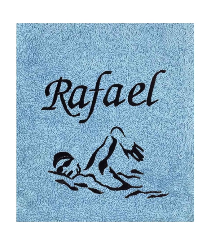 Drap de Bain Natation Personnalisé 70X140