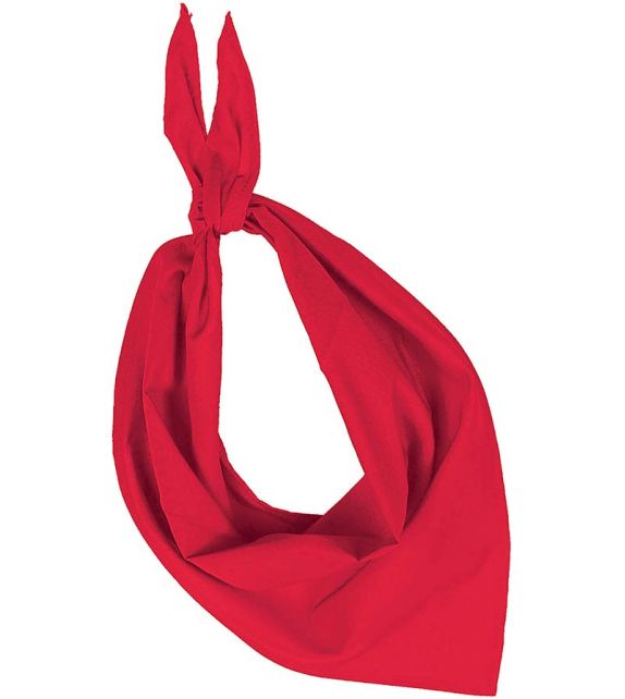 Foulard rouge croix basque personnalisé