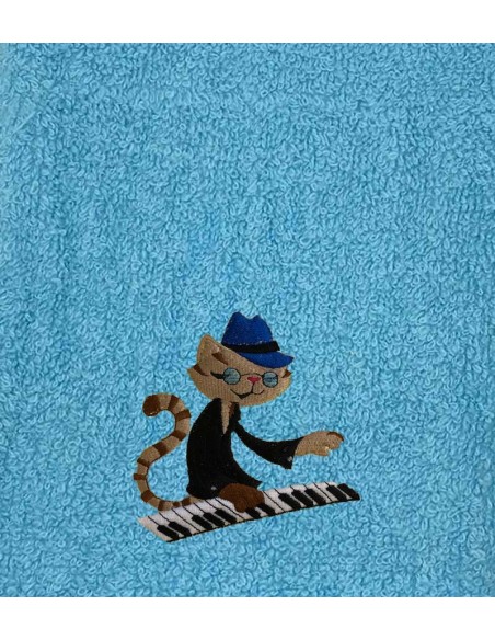 Drap de Bain Chat 14 Personnalisé 70X140