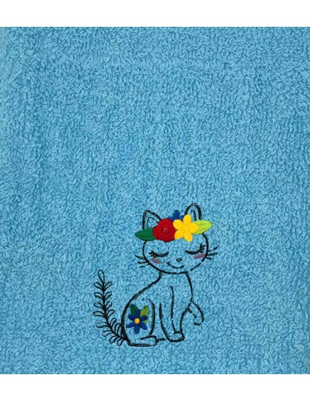 Drap de Bain Chat 30 Personnalisé 70X140