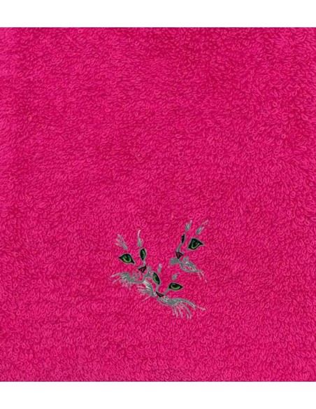 Drap de Bain Chat 22 Personnalisé 70X140
