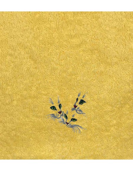 Drap de Bain Chat 22 Personnalisé 70X140