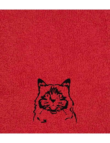 Drap de Bain Chat 28 Personnalisé 70X140