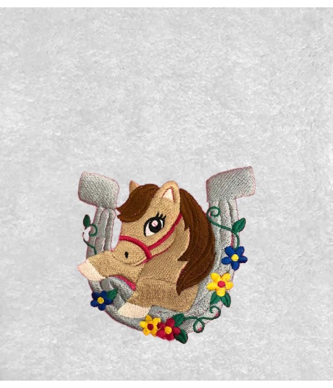 Drap de Bain Cheval 26 Personnalisé 70X140