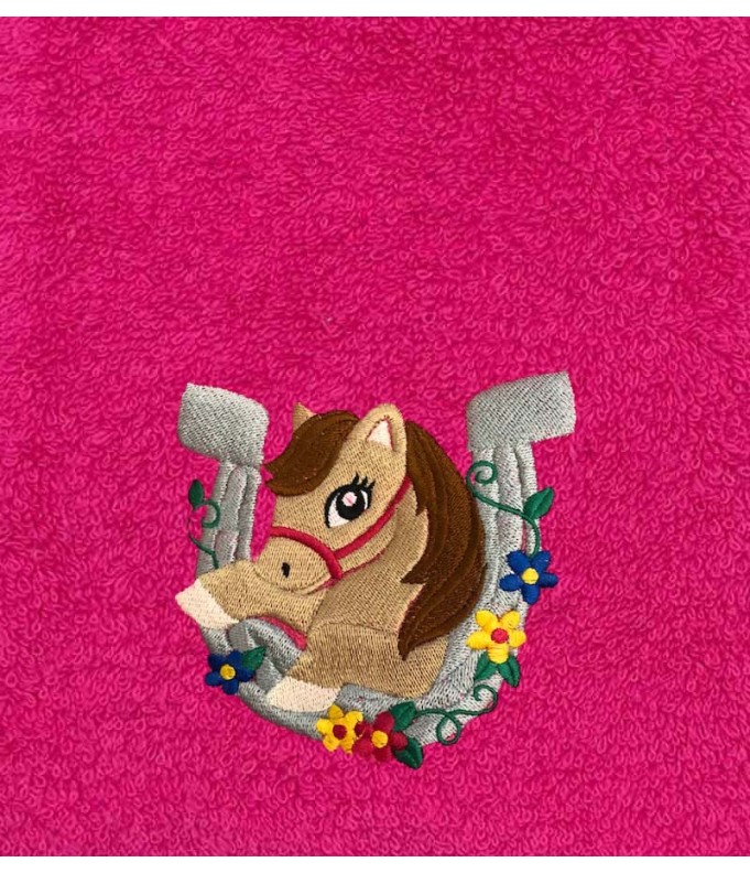 Drap de Bain Cheval 26 Personnalisé 70X140