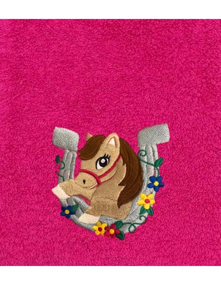 Drap de Bain Cheval 26 Personnalisé 70X140