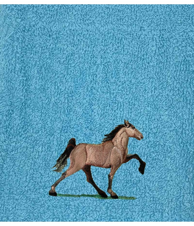 Drap de Bain Cheval 10 Personnalisé 70X140
