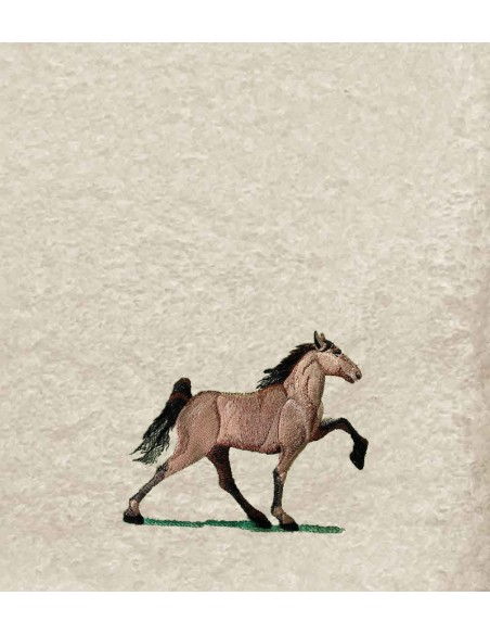 Drap de Bain Cheval 10 Personnalisé 70X140