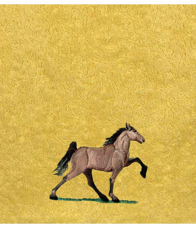 Drap de Bain Cheval 10 Personnalisé 70X140