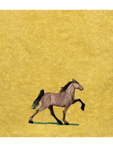 Drap de Bain Cheval 10 Personnalisé 70X140