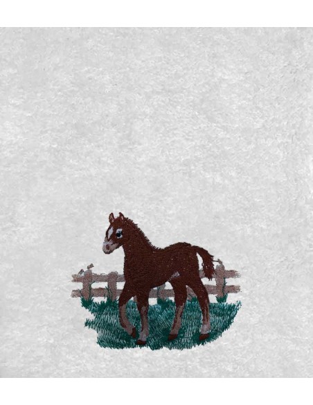 Drap de Bain Cheval 20 Personnalisé 70X140