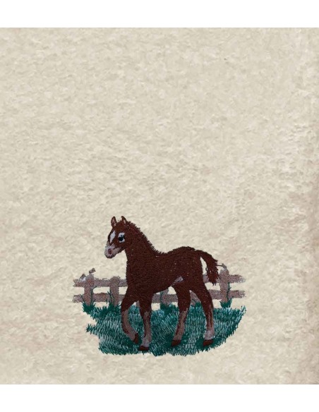 Drap de Bain Cheval 20 Personnalisé 70X140