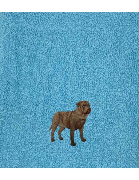 Drap de Bain Dogue de Bordeaux Personnalisé 70X140