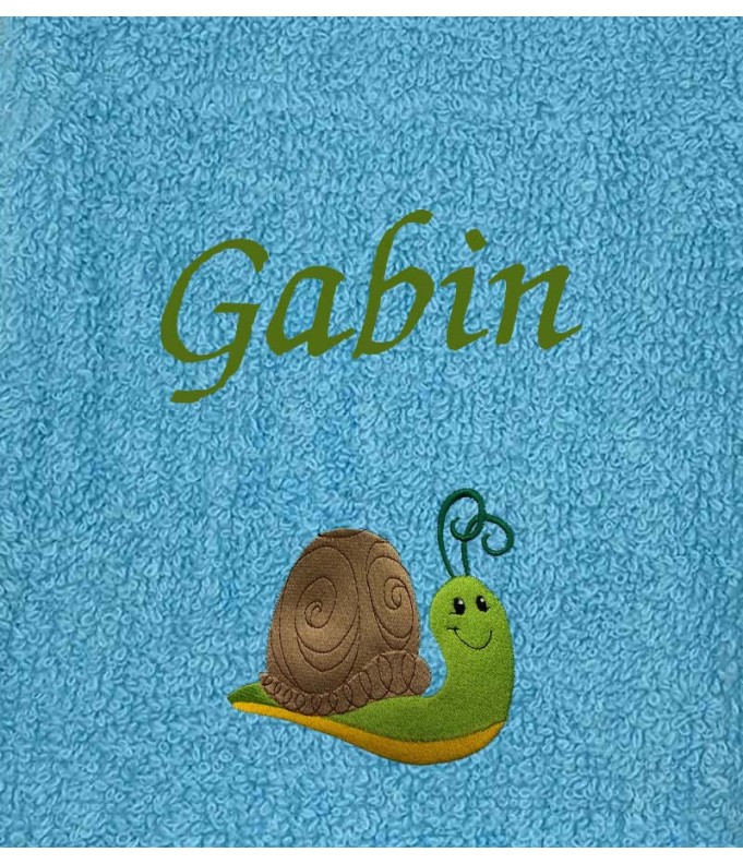 Drap de Bain Escargot Personnalisé