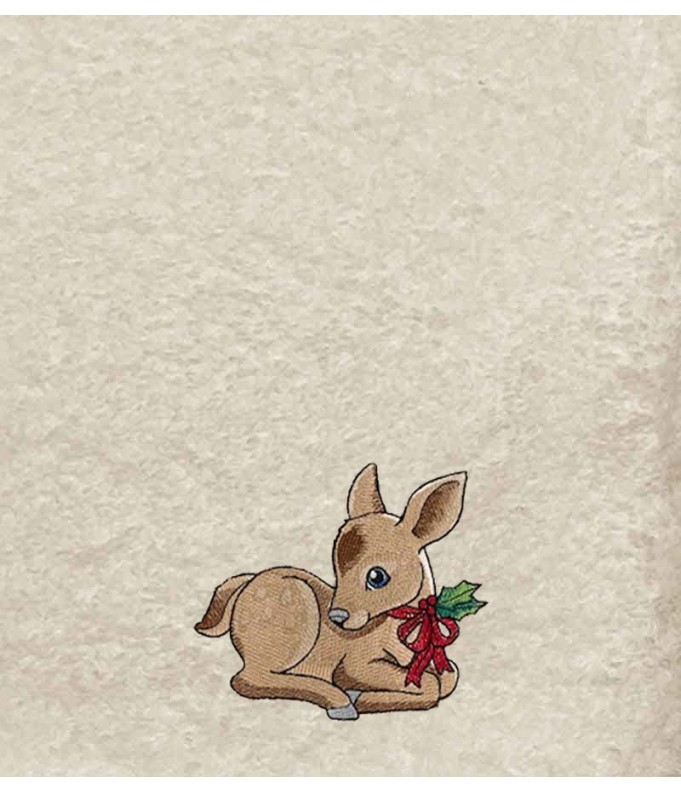 Drap de Bain Faon 8 Personnalisé