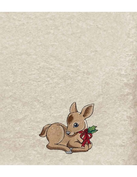 Drap de Bain Faon 8 Personnalisé