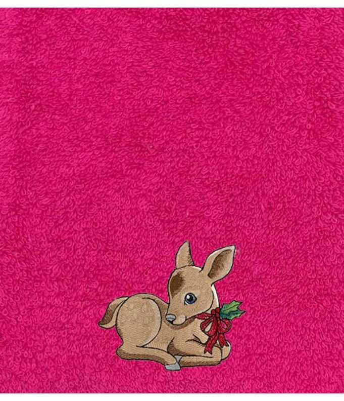 Drap de Bain Faon 8 Personnalisé