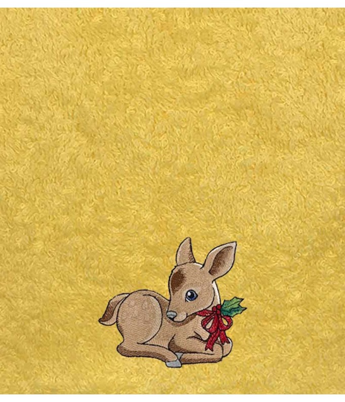 Drap de Bain Faon 8 Personnalisé