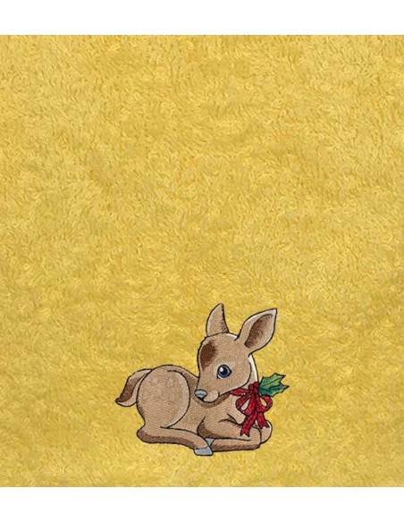 Drap de Bain Faon 8 Personnalisé