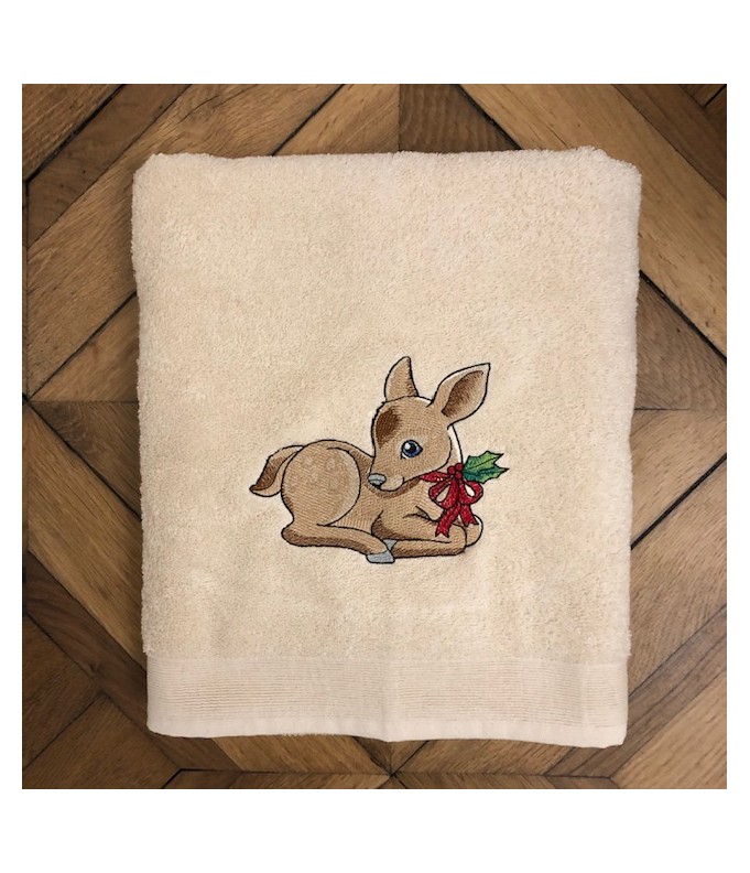 Drap de Bain Faon 8 Personnalisé