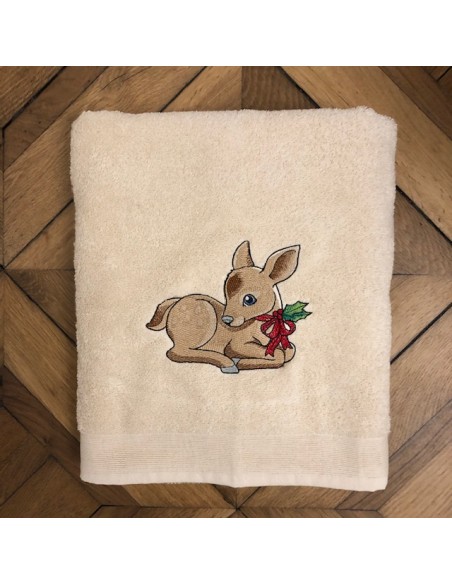 Drap de Bain Faon 8 Personnalisé