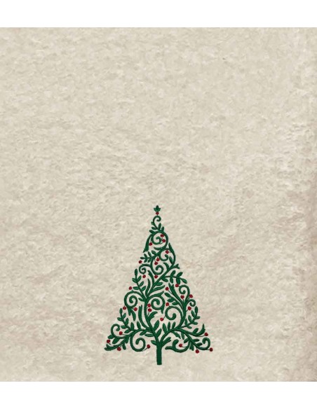 Drap de Bain Sapin Personnalisé