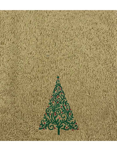 Drap de Bain Sapin Personnalisé