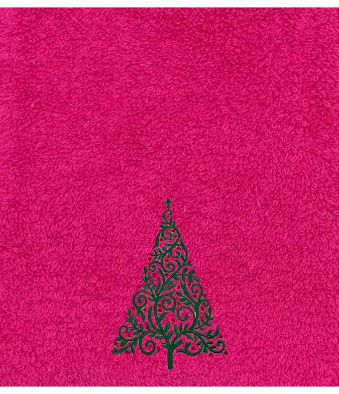 Drap de Bain Sapin Personnalisé