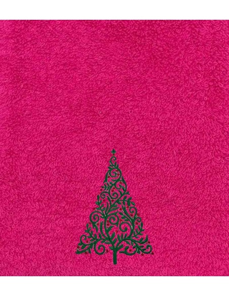 Drap de Bain Sapin Personnalisé